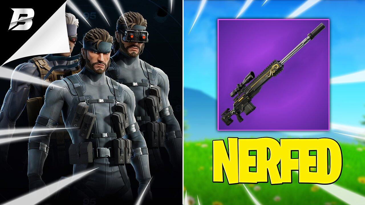 NEW UPDATE IS HERE | FORTNITE | SOLID SNAKE, NEW CHALLENGES & MORE