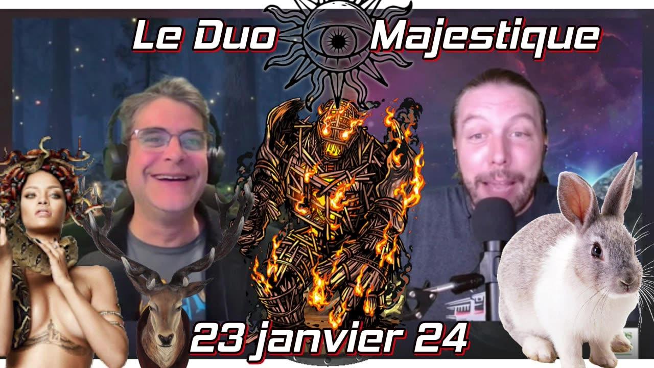 Le Duo Majestique du 23 janvier 2024