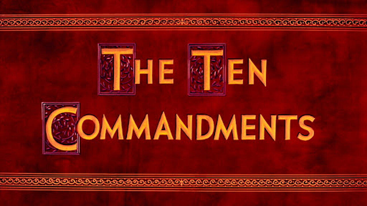 THE TEN COMMANDMENTS, Part 2: Esteem God Alone, Exodus 20:3