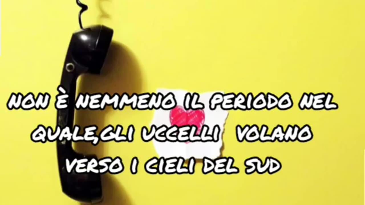 "I Just called to say i love you"-Stevie Wonder(1984)-traduzione in Italiano