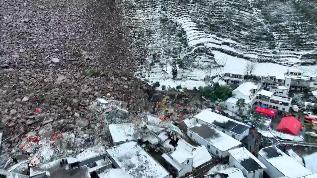 A landslide in China's Yunnan Province kills 34