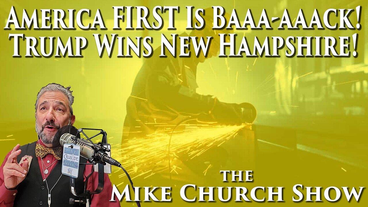 America First Is BAAAAAAAACK! Trump Wins New Hampshire!