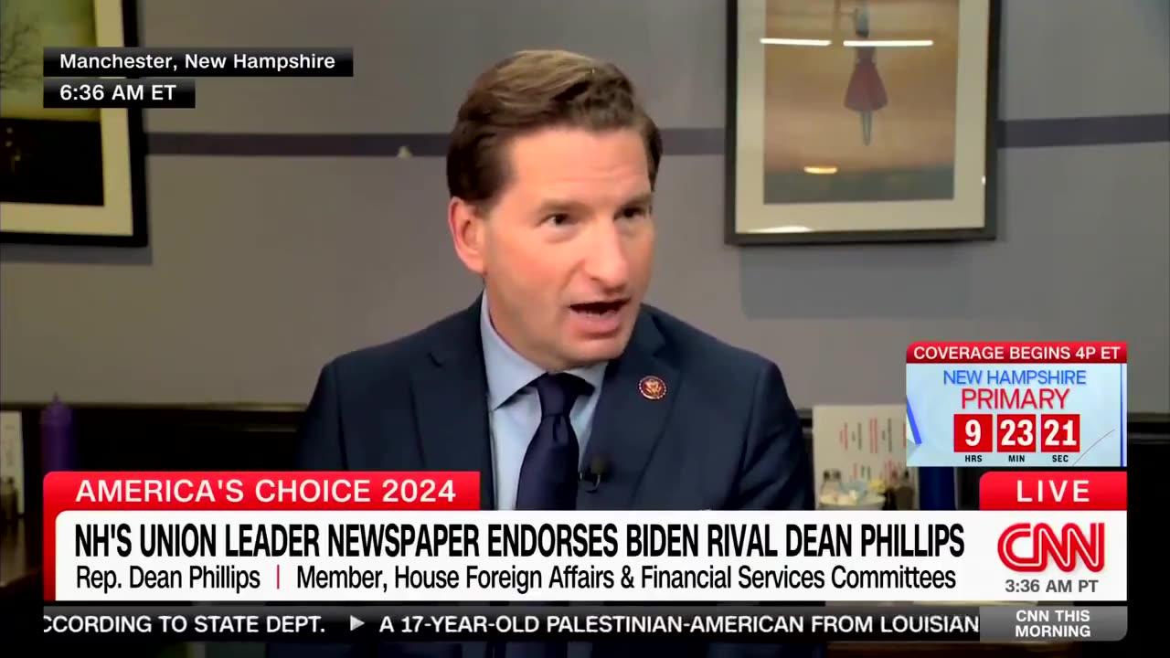 Democrat Dean Phillips Goes After His Own Party: "Completely Delusional"