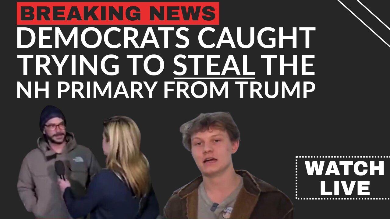 Dems Caught Trying To STEAL The NH Primary!