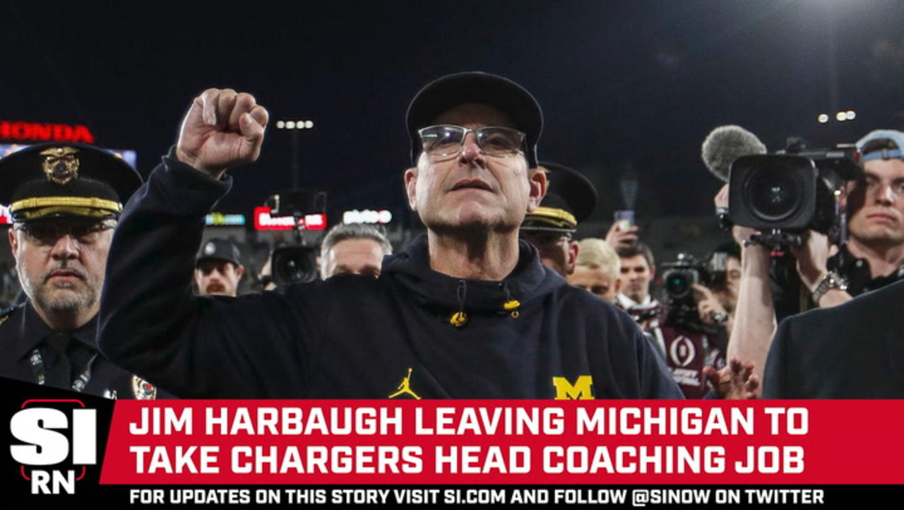 Report: Jim Harbaugh to Leave Michigan for Chargers Head-Coaching Job