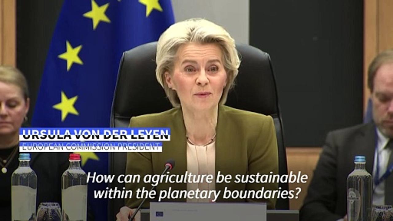 'We all have the same sense of urgency' says EU chief on farming tensions