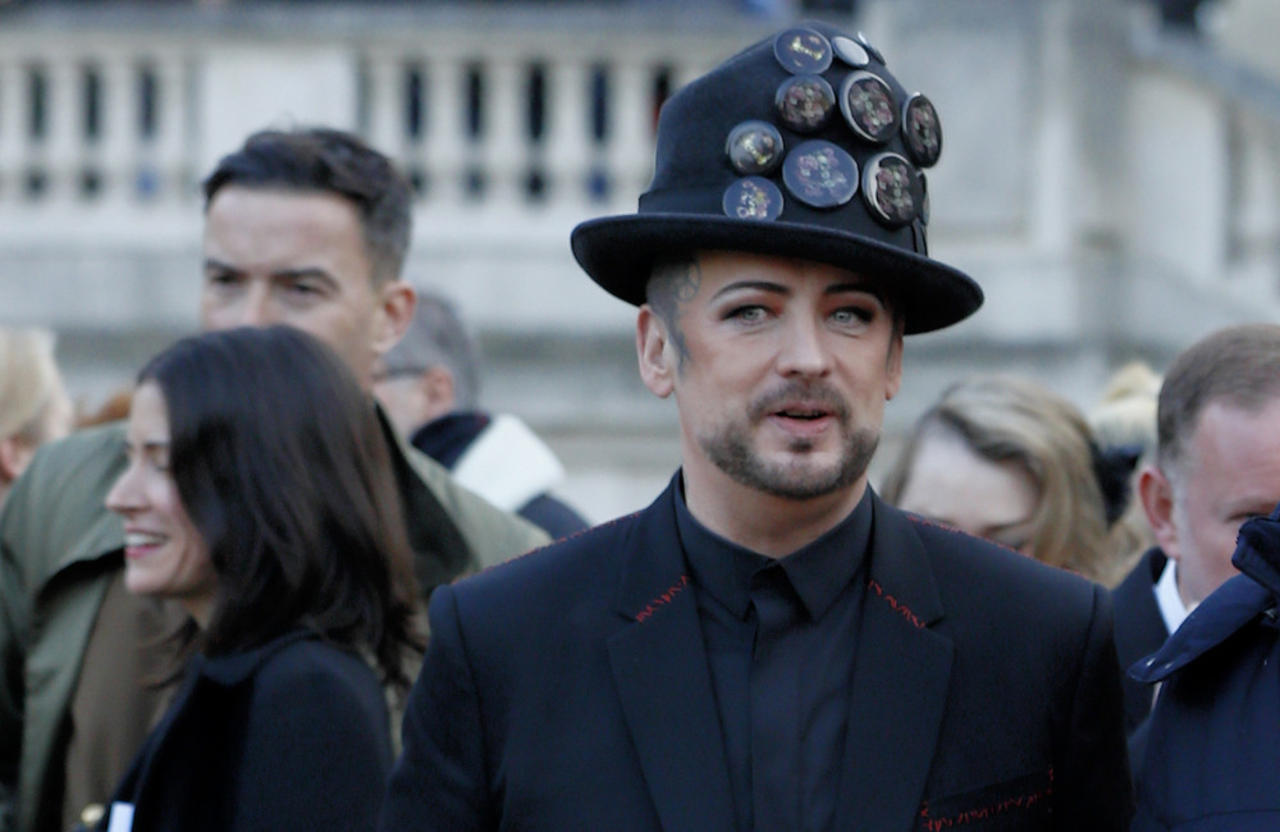 Boy George’s quiche was a hit when he dished it out to his fellow inmates