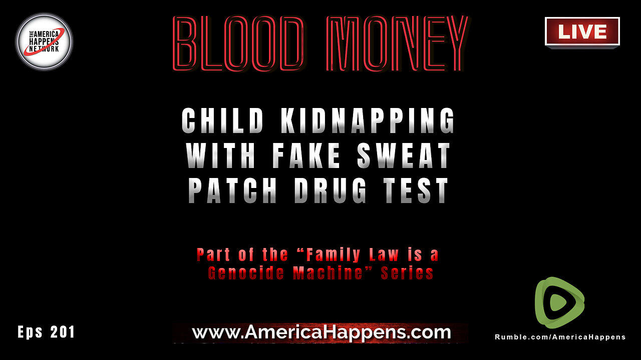 Child Kidnapping with Fake Sweat Patch Drug Test Fraud - Blood Money Episode 201