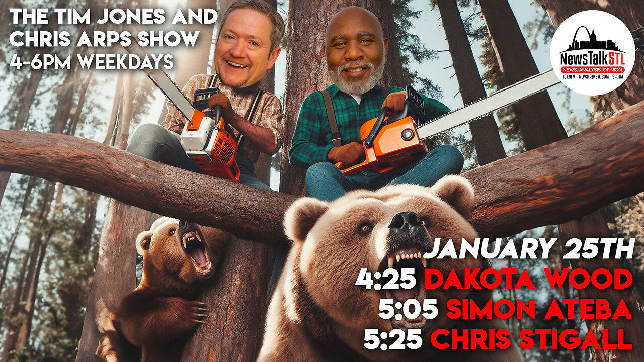 The Tim Jones and Chris Arps Show 01.25.2025 Dakota Wood | Simon Ateba | Chris Stigall