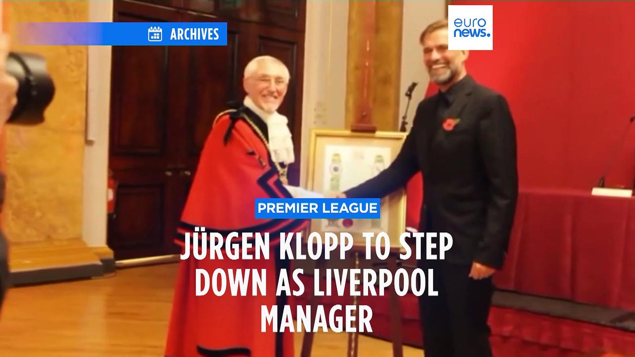 Liverpool coach Jürgen Klopp announces he will leave at the end of the season