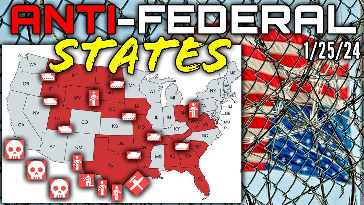 Civil War Alert: Multiple States Lead Constitutional Revolt Against Corrupt Federal Government!