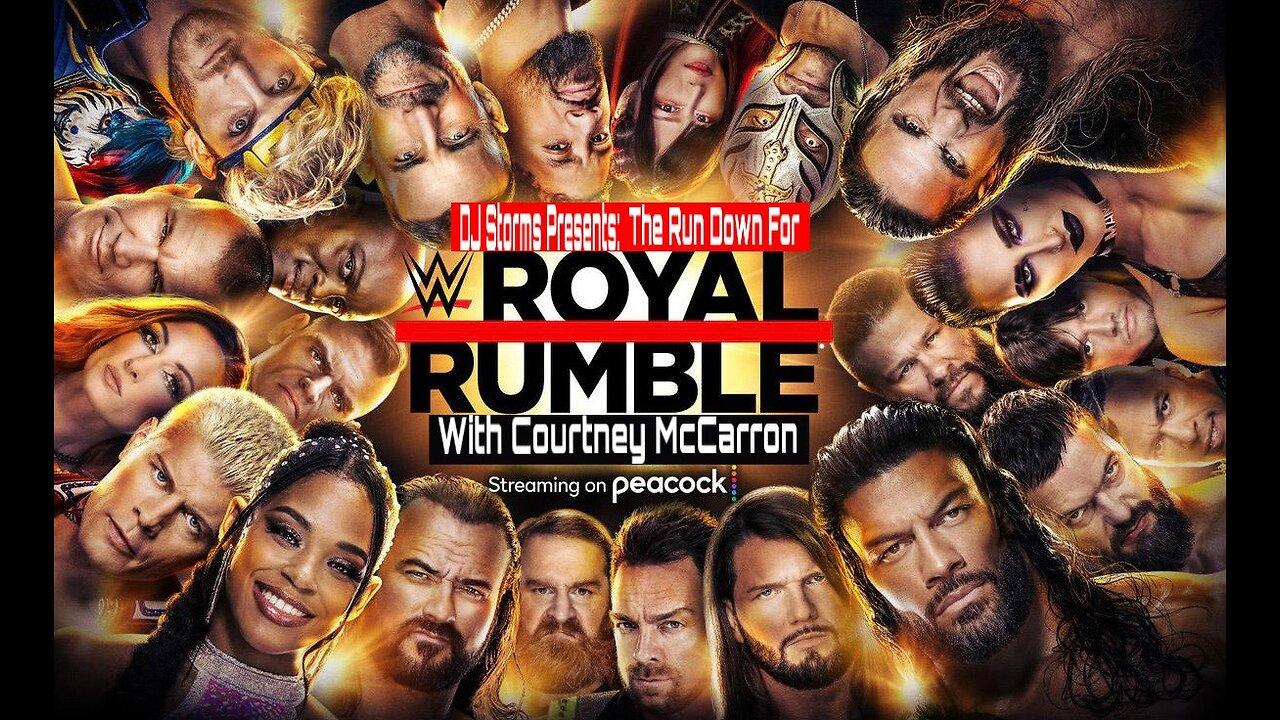 The Run Down for WWE Royal Rumble 2024 with Courtney McCarron