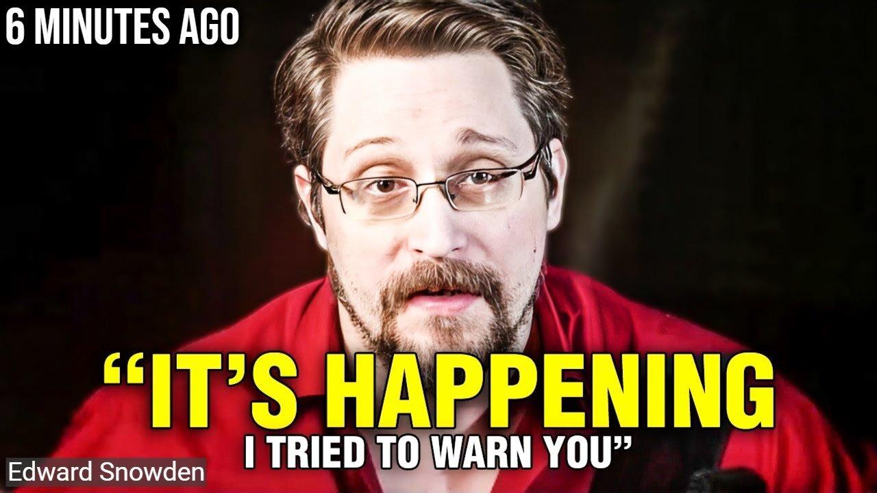 Edward Snowden CRIES "Everyone Will Be Wiped Out"