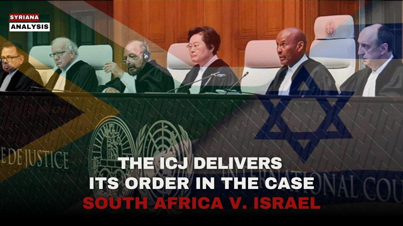 LIVE: The International Court of Justice delivers its Order in the case South Africa v. Israel