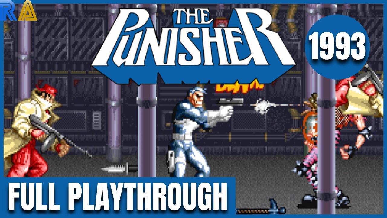 The Punisher Arcade (1993) Full Playthrough with Retro Achievements