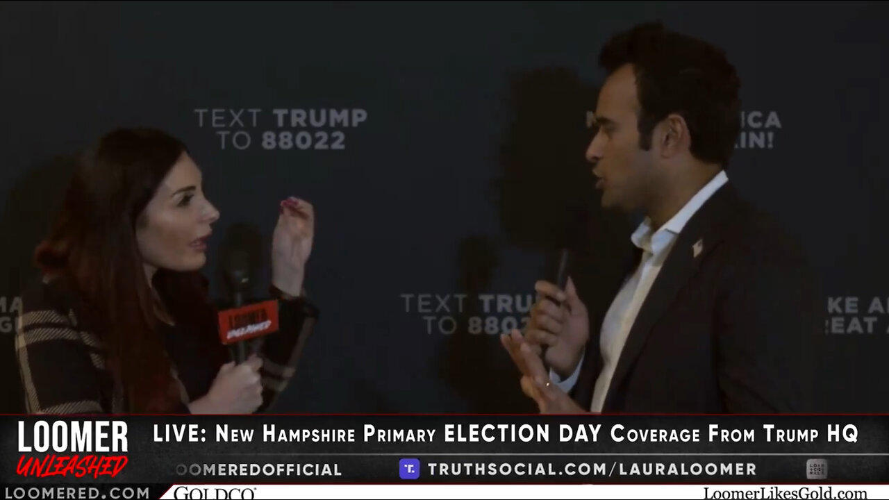 Laura Loomer Asks Vivek Ramaswamy About his Future in the Trump Movement
