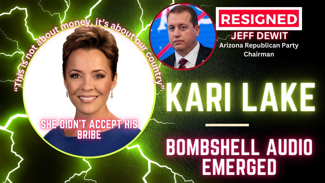 Kari Lake releases bombshell audio - GOP Chairman resigns