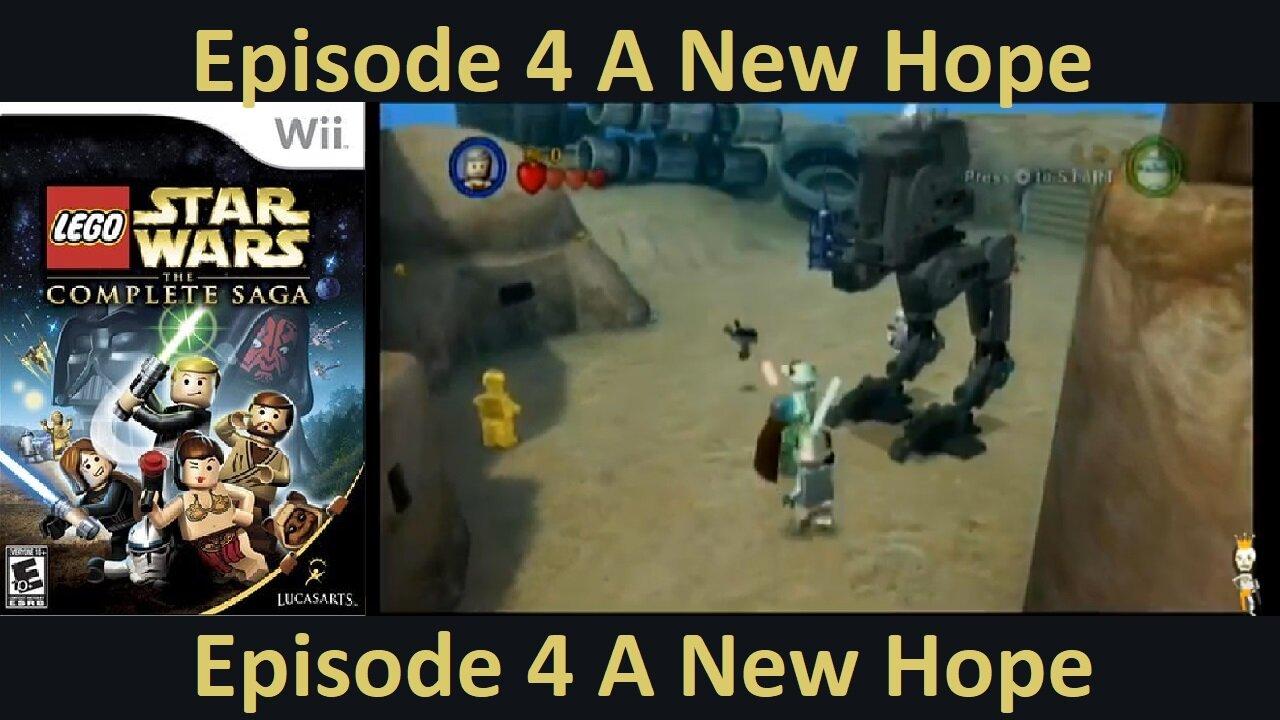 Lego Star Wars Episode 4 A New Hope Nintendo Wii