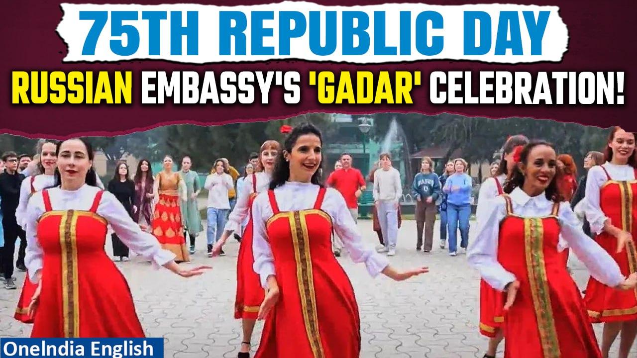 Russian Embassy in Delhi Celebrates India's Republic Day in Bollywood Style | Oneindia News