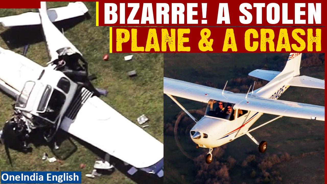 U.S: Man loses life in a crash after allegedly stealing plane from Texas flight school |Oneindia New