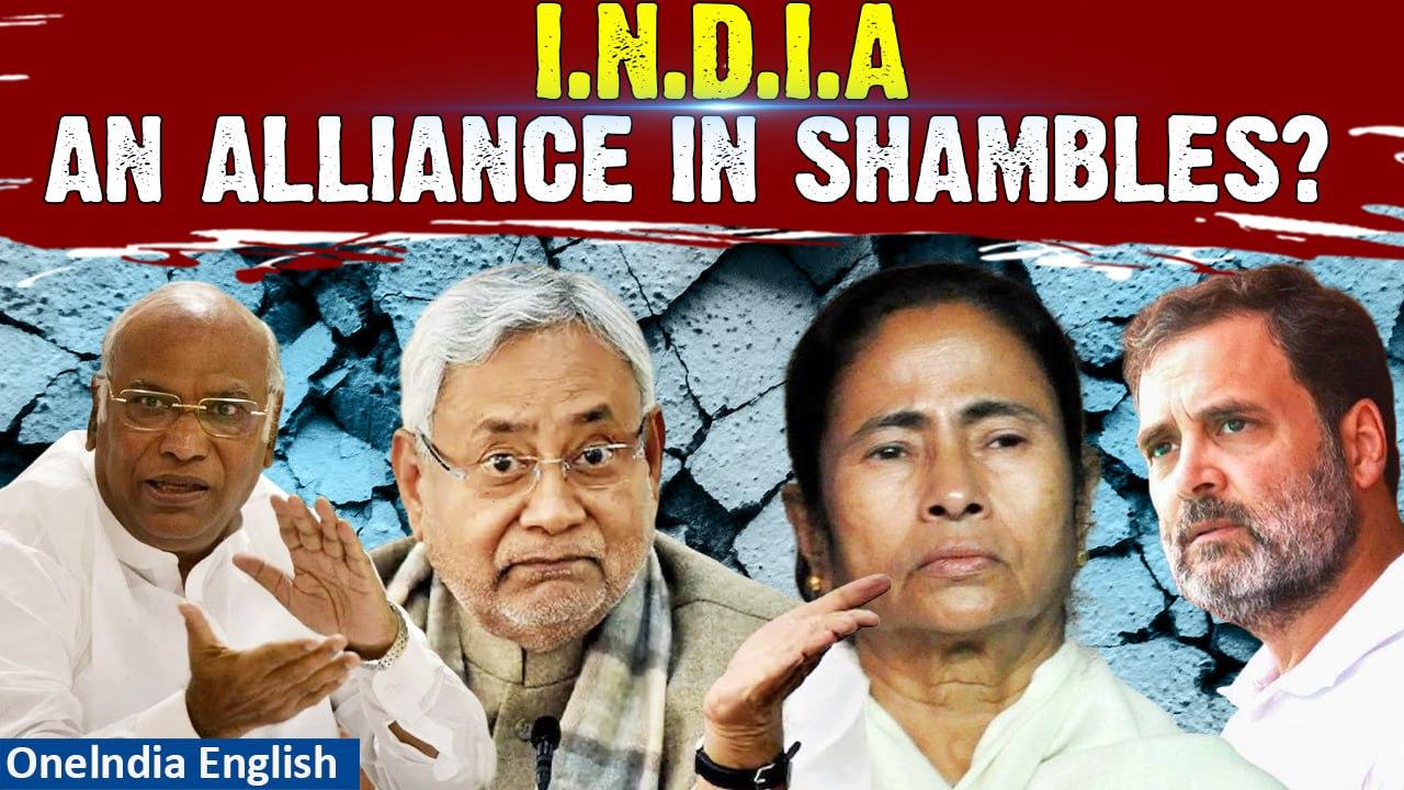 INDIA Alliance Falling Apart? Nitish Kumar's Exit and Congress-TMC Logjam Rock Foundations| Oneindia