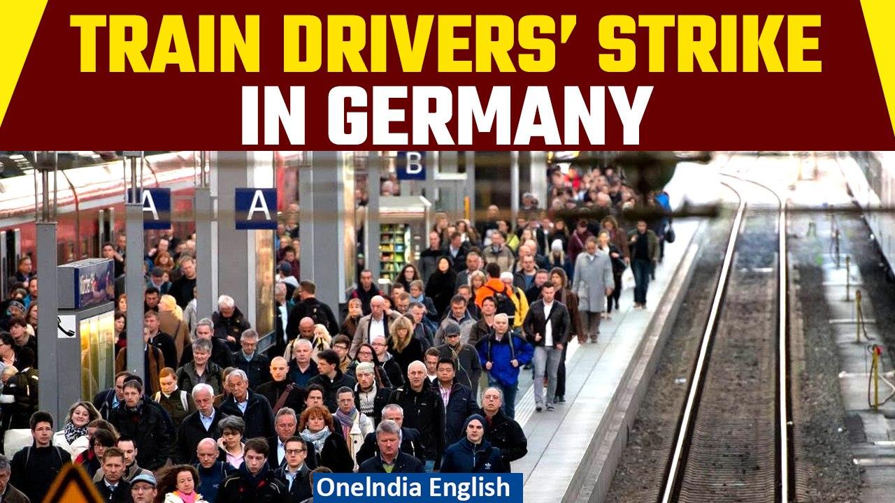 Germany: Six-day train driver strike paralyses rail transport in Germany | Oneindia News