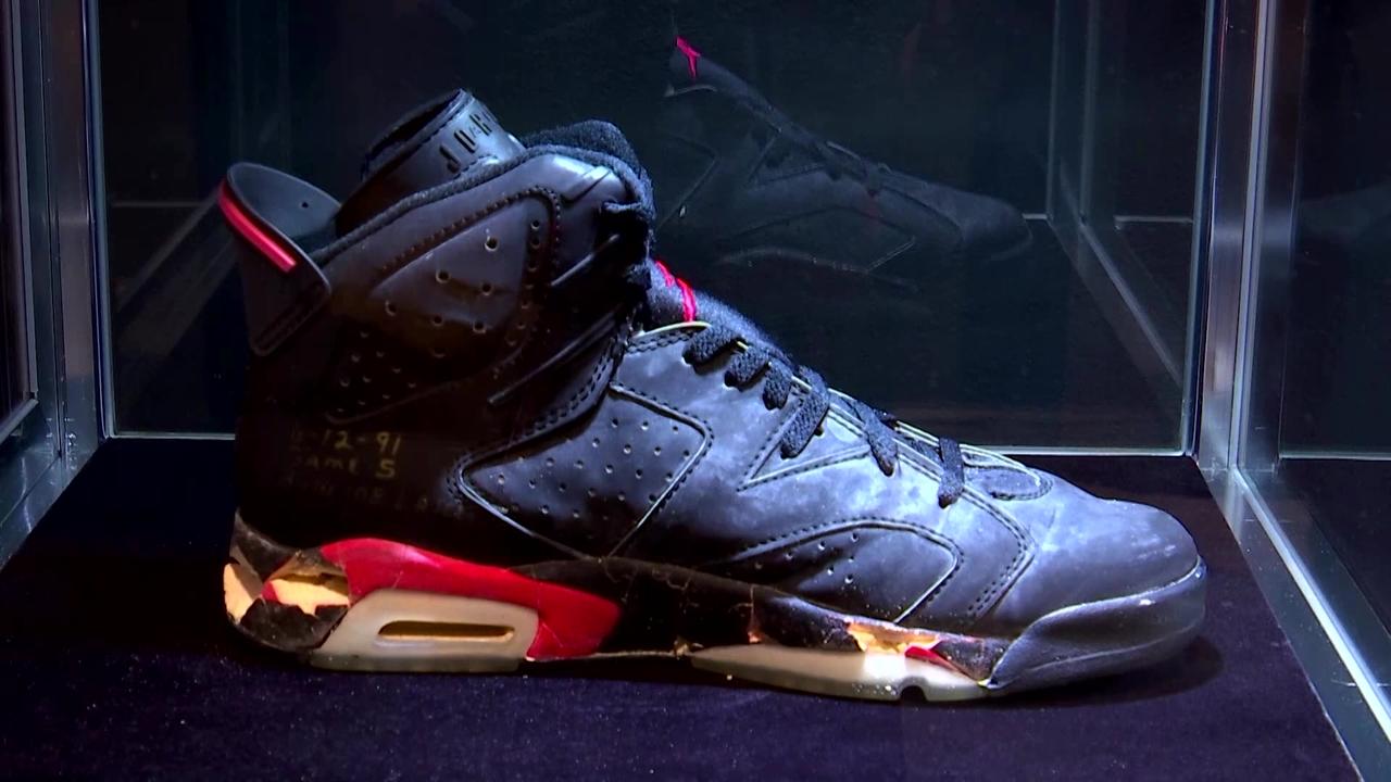 Michael Jordan game-worn sneakers hit auction block