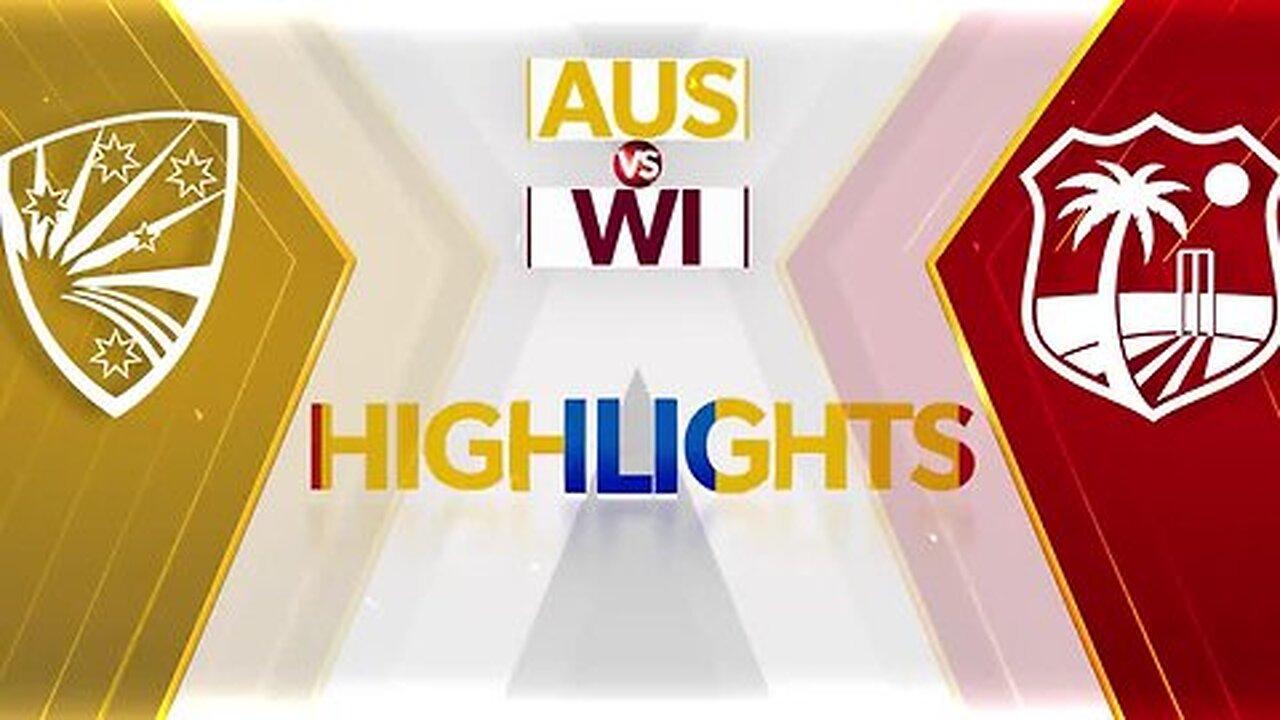 Australia versus West Indies 2nd test day to session 2 highlights
