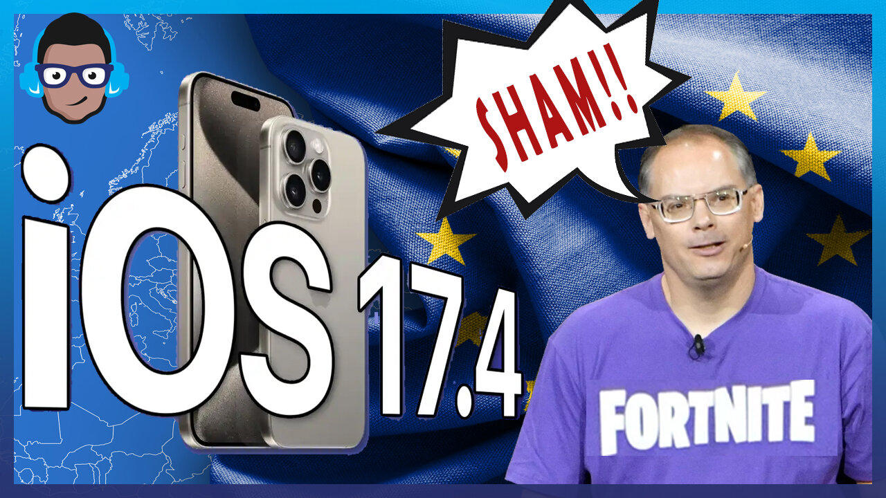🍎Apple's Bold Move: Sideloading in iOS 17.4 and More App Stores! 😤Tim Sweeney Outraged!