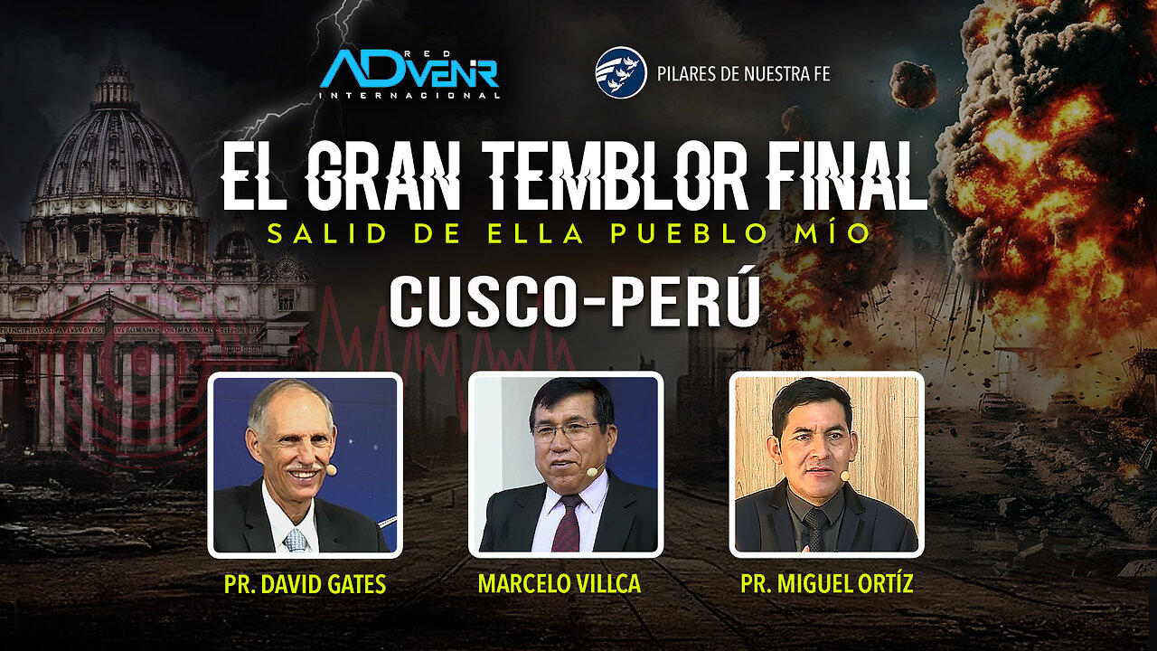 EL GRAN TEMBLOR FINAL | 5º Día, 27 Ene | Pr. Miguel Ortíz, Pr. David Gates, Marcelo Villca