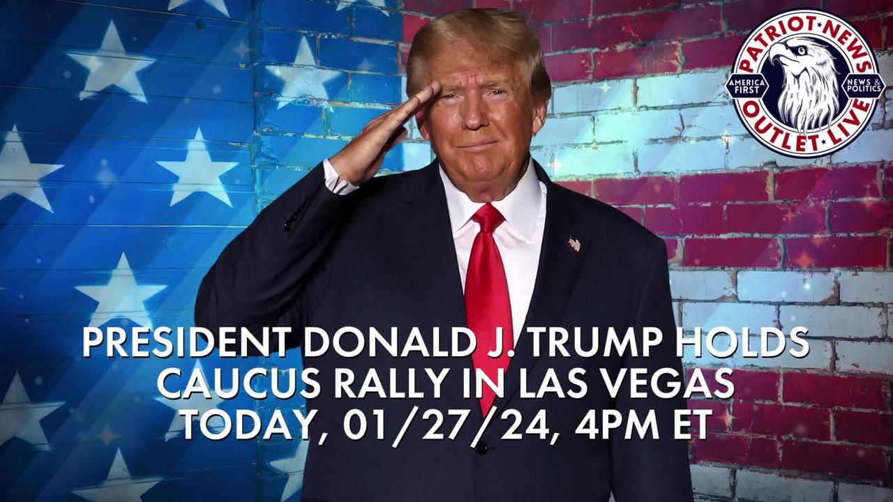 LIVE: President Donald J. Trump Holds Caucus Rally in Las Vegas | Today, 01-27-2024, 4PM ET.