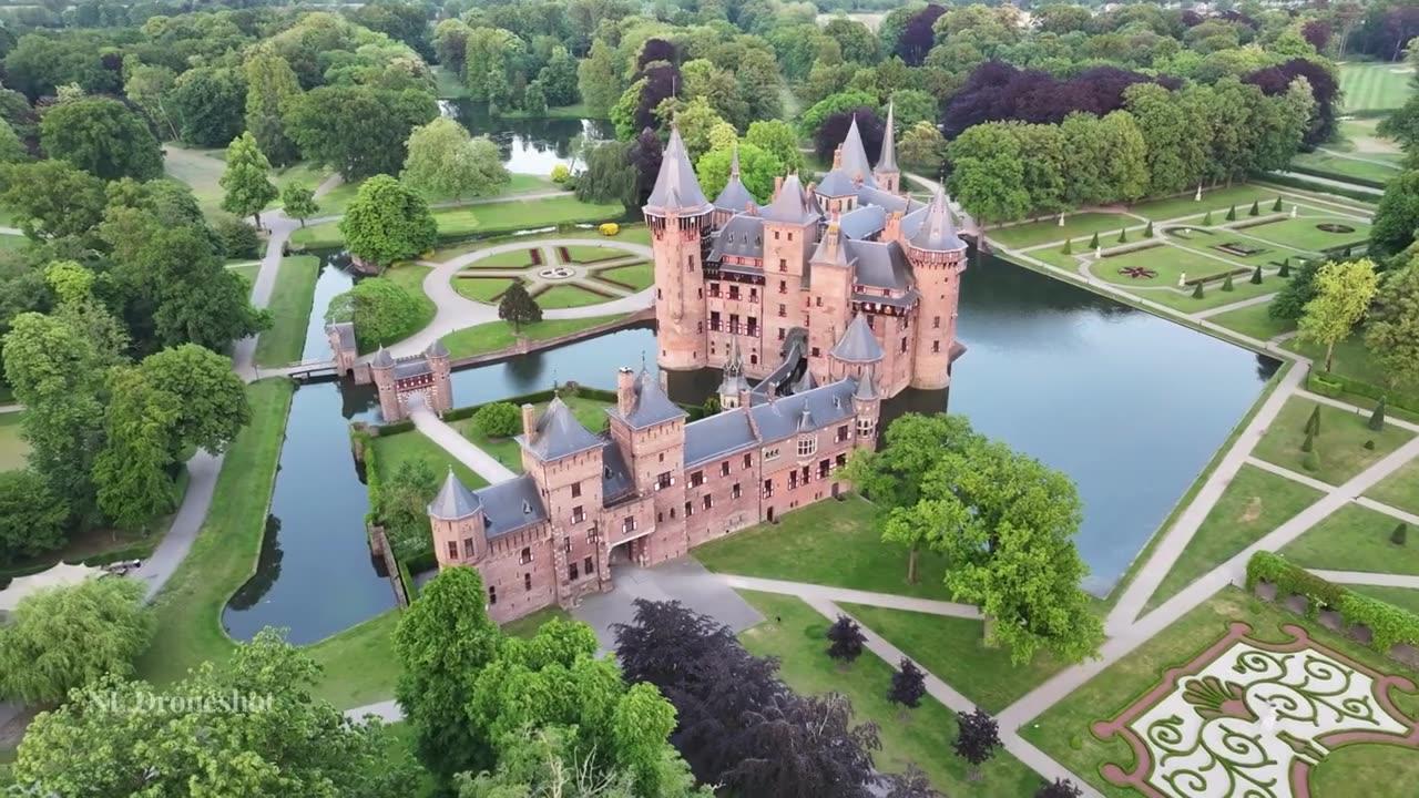 Castle De Haar | Netherlands | Stunning 4K Drone Footage