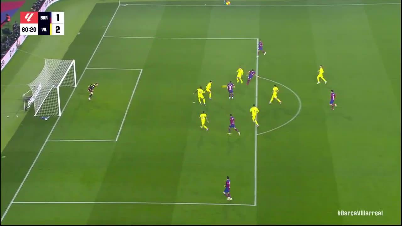 Barcelona vs Villarreal 3-5 Highlights & All Goals - 2024