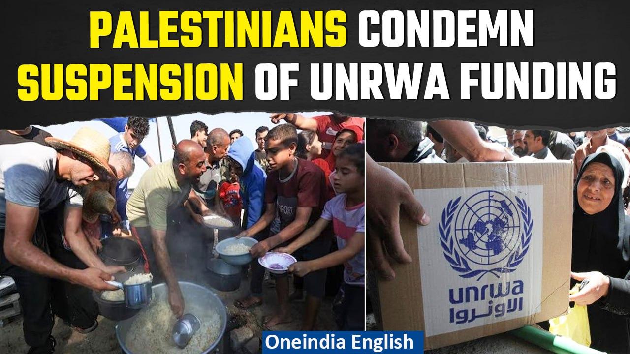 UN agency for Palestinians slams shocking suspension of funds by several Western countries| Oneindia