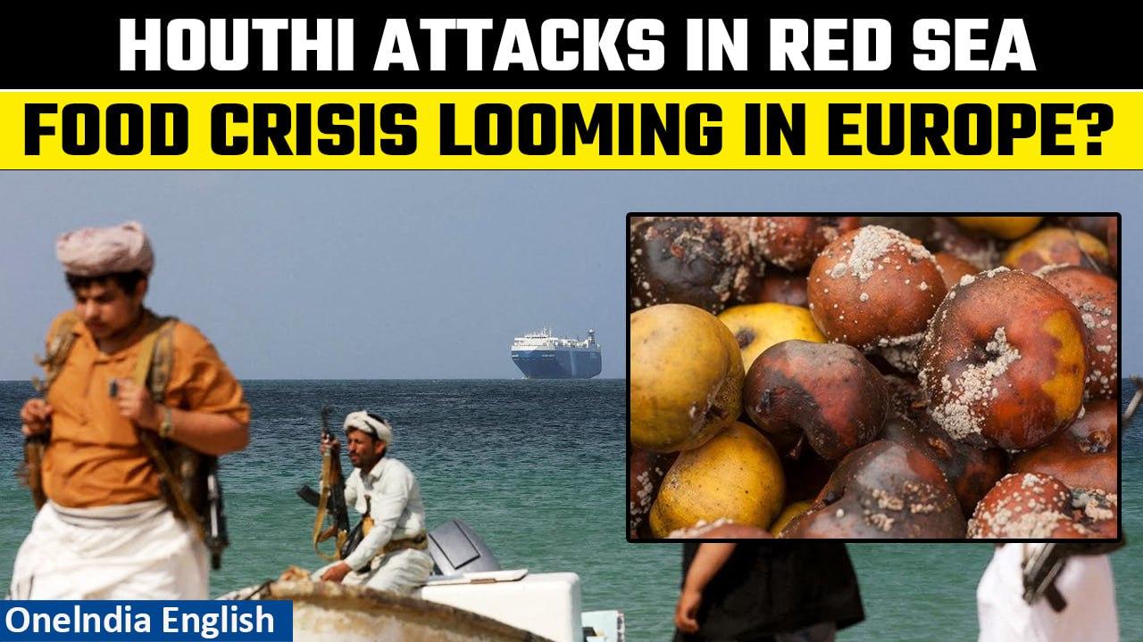 Houthi Attacks on Shipping Cause Concern in Europe as Fresh Food Supplies Hit a Snag| Oneindia News