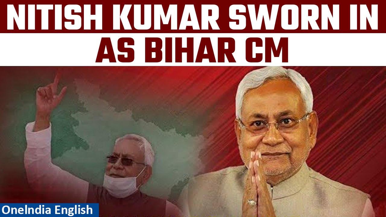 Nitish Kumar takes oath as Bihar CM for record 9th time after returning to NDA | Oneindia News