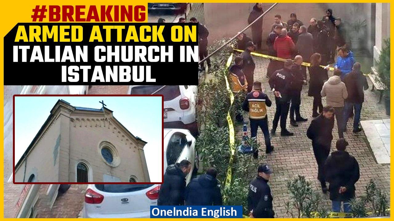 Turkey: One killed in Istanbul after armed attack on Italian church | Oneindia News