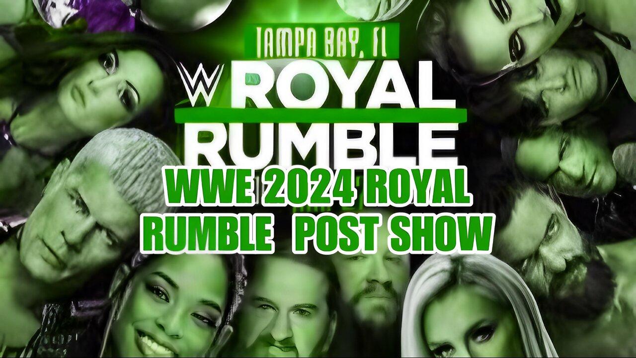 WWE 2024 Royal Rumble Live Results newsR VIDEO