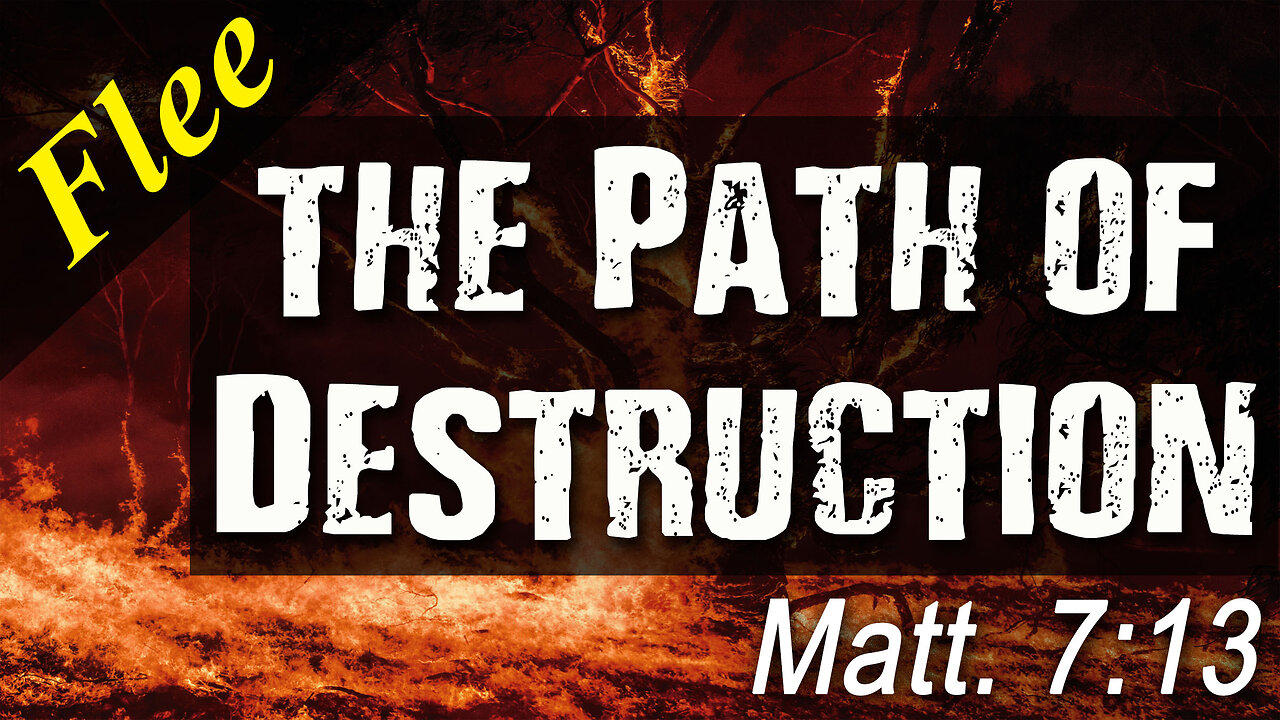 The Path of Destruction - Sunday Morning Service - January 28, 2024