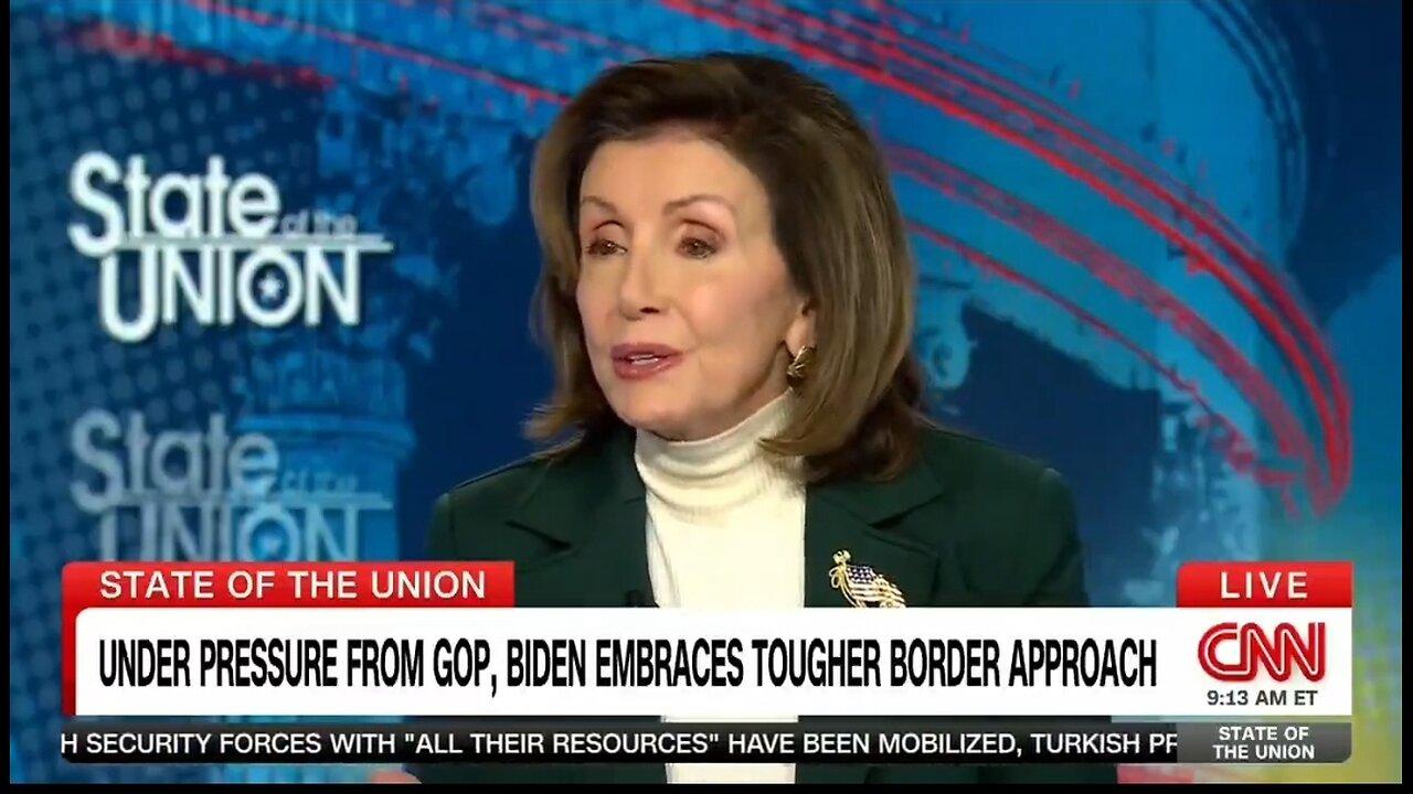 Pelosi: Of Course I Support Biden's Border Bill Even Though I Didn't See It