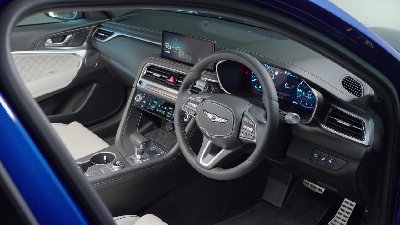2024 Genesis G70 Sedan Interior Design