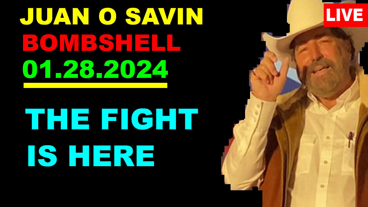 JUAN O SAVIN & David Rodriguez HUGE Intel 01.28: "The Fight Is Here! Get Ready"