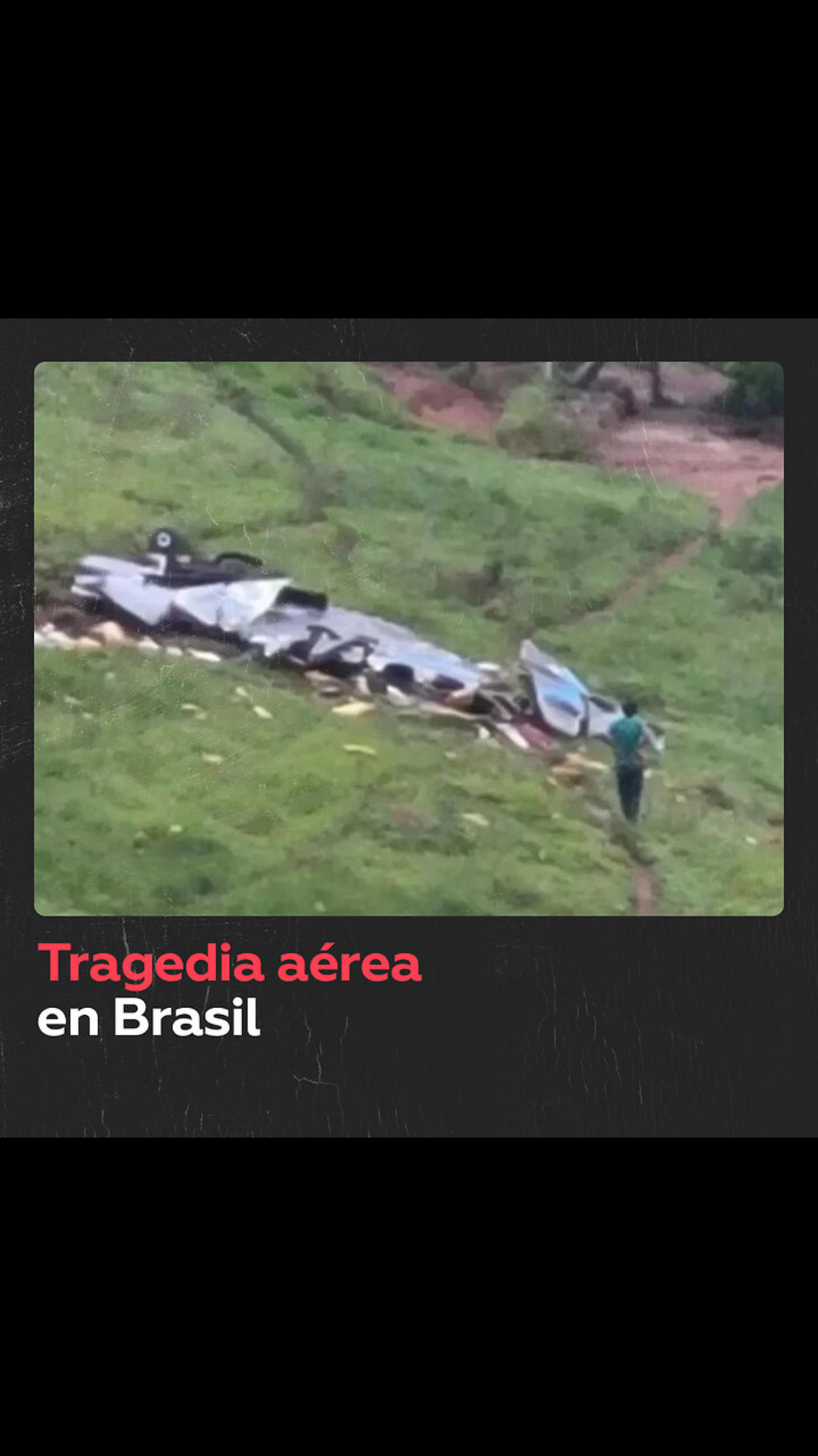 6 adultos y un menor de edad pierden la vida al estrellarse una avioneta en Brasil