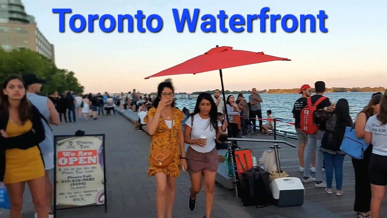 Downtown Toronto Waterfront walking tour Canada 🇨🇦
