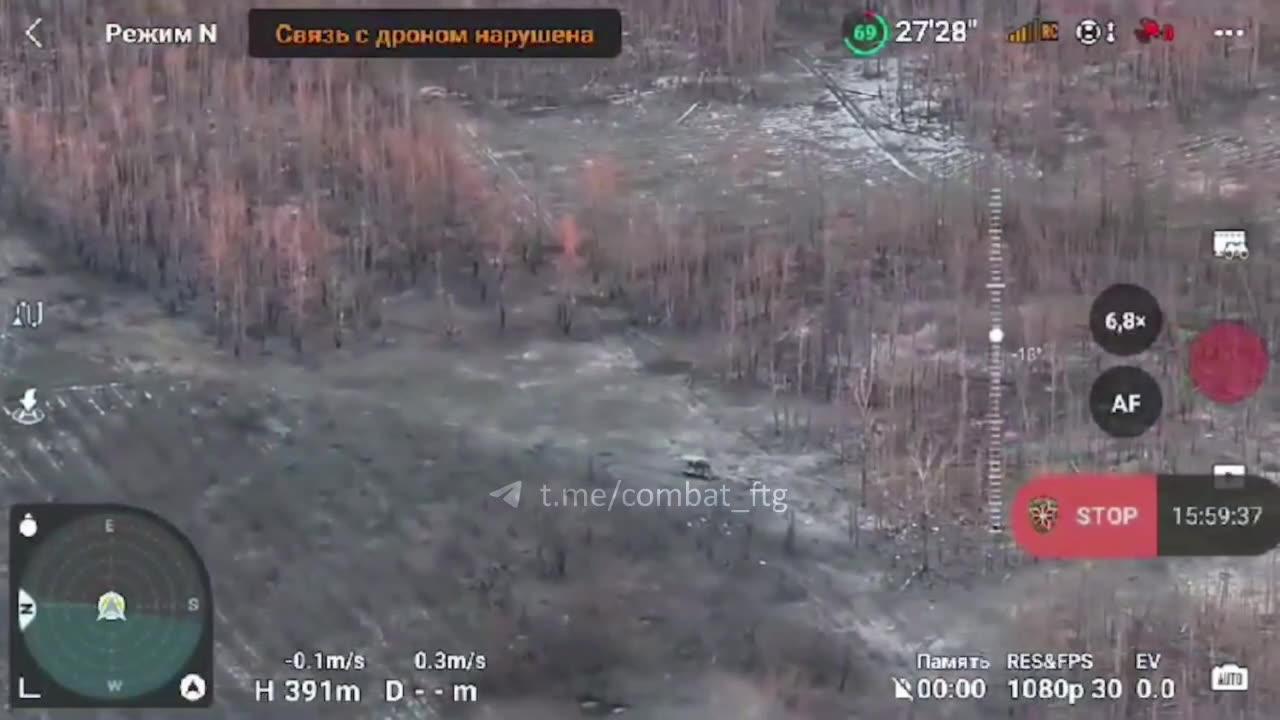 Footage from a russian tank driver showing a failed assault on the positions of the