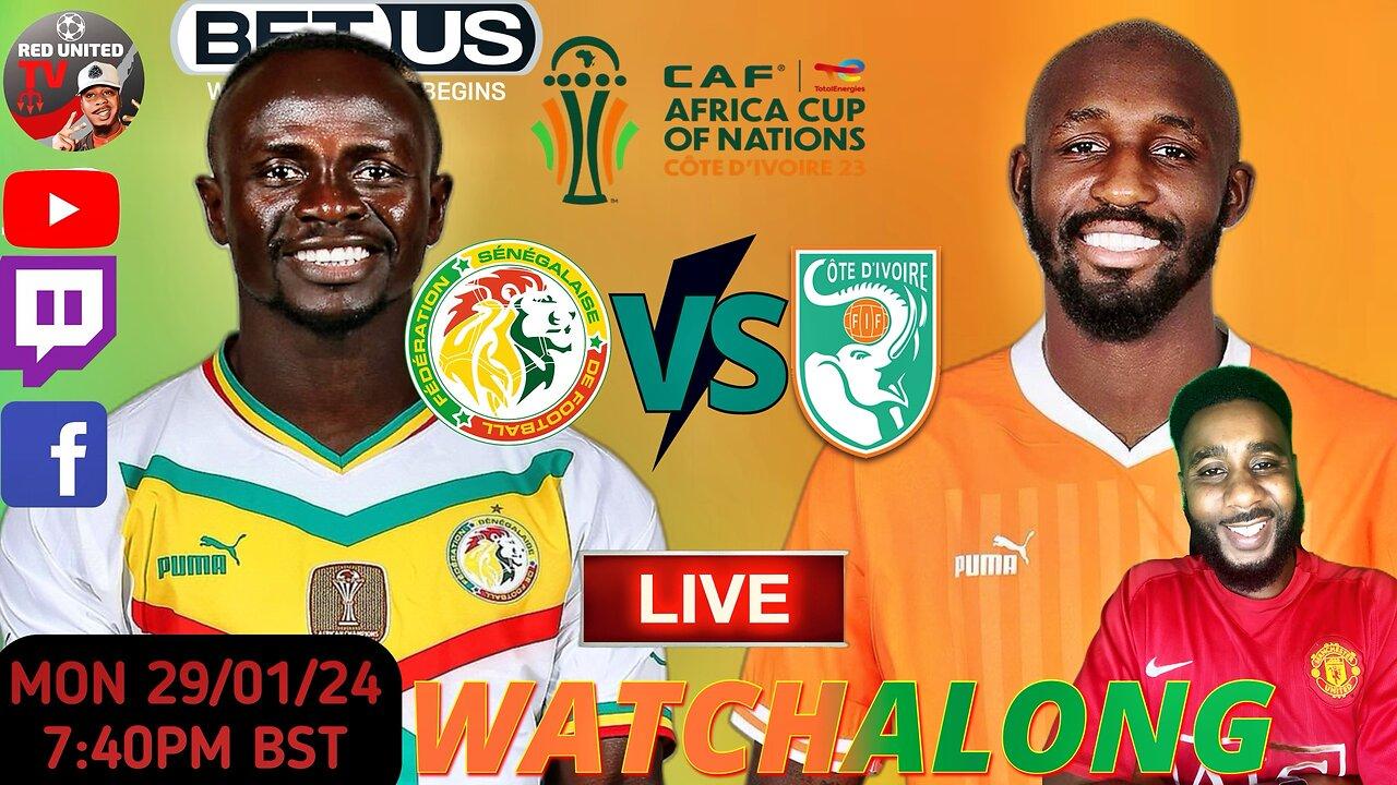 SENEGAL vs IVORY COAST LIVE WATCHALONG - AFRICAN CUP OF NATION 2024 | Ivorian Spice