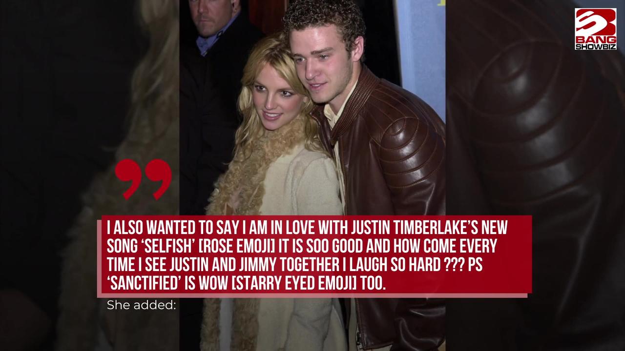 Britney Spears Extends Apology While Commending Justin Timberlake's Latest Tunes.