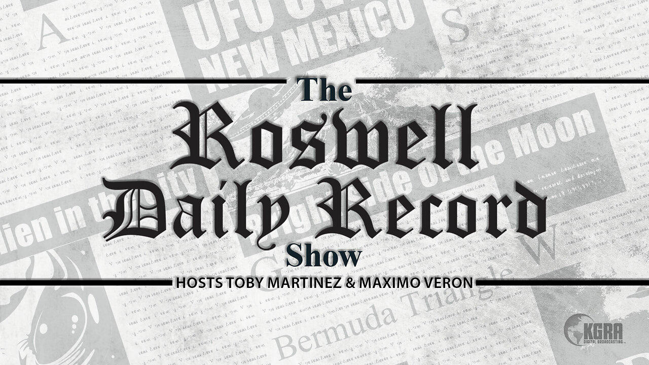 Roswell Daily Record Show - 1986 UFO Footprint & a Intraterrestrial City Called Erks