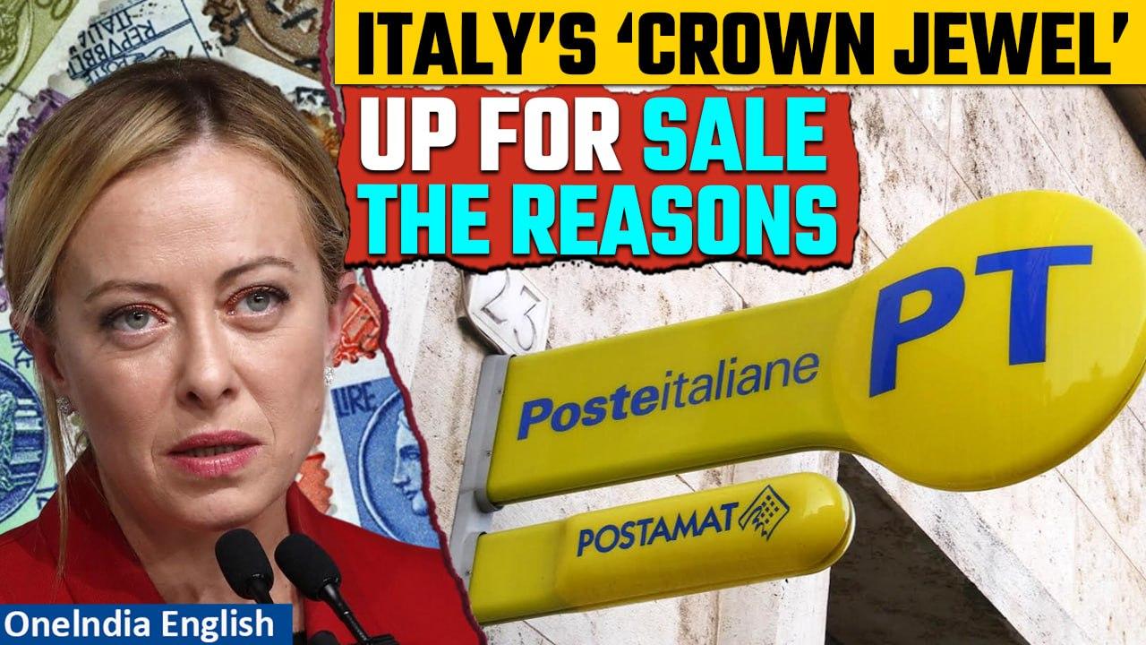Italy's Giorgia Meloni Puts 'Crown Jewel' Postal System Up for Sale To Tackle Public Debt| Oneindia