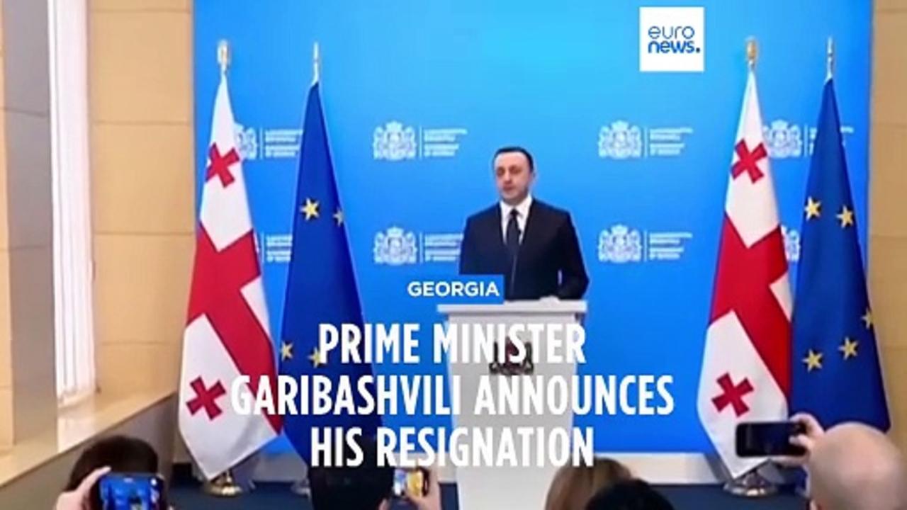 Georgian prime minister Irakli Garibashvili resigns